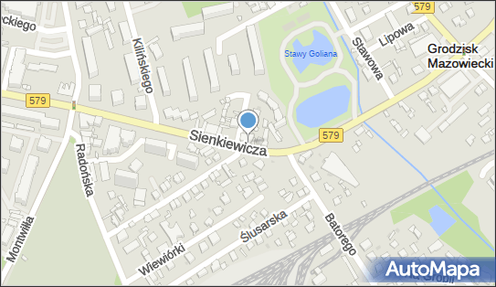 Fryzjer, DW 579 x DW 719, Henryka Sienkiewicza, Grodzisk Mazowiecki