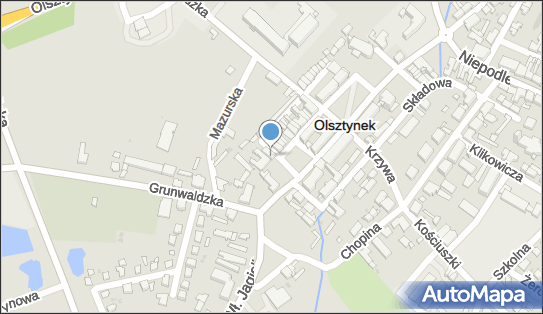 Fryzjer, Mały Rynek 1, Olsztynek 11-015