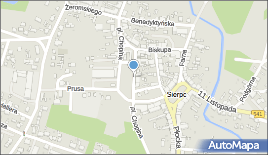 Usługi Fryzjerskie, pl. Fryderyka Chopina, Sierpc 09-200, NIP: 7761171635