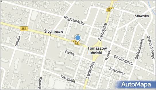 Gama - Sklep, Piłsudskiego 3a, Tomaszów Lubelski 22-600, godziny otwarcia