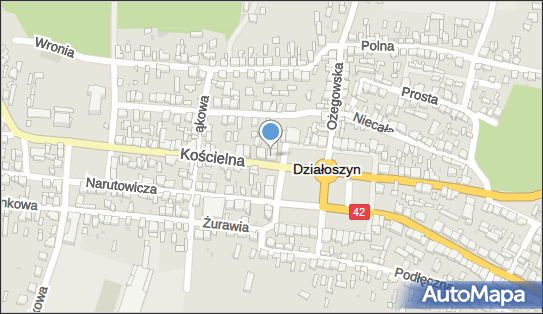 Gama - Sklep, Plac Wolności 1, Działoszyn 98-355