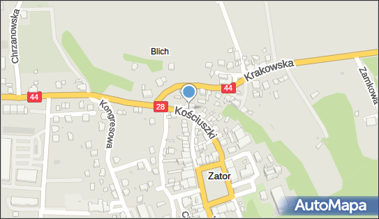 GLS - Punkt odbioru, Kosciuszki 1, Zator 32-640, godziny otwarcia
