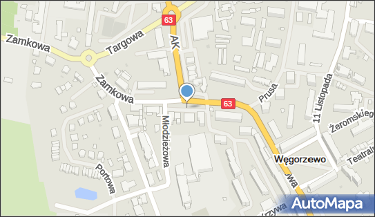 GLS - Punkt odbioru, Zamkowa 25 lok. U1, Węgorzewo 11-600