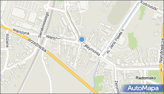 GLS - Punkt odbioru, Ul. Reymonta 33A Lok. 1, Radomsko 97-500