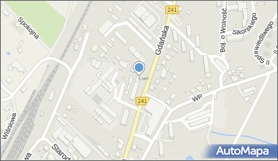 GLS - Punkt odbioru, GDANSKA 15C, Wiecbork 89-410