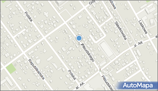 GLS - Punkt odbioru, Ul.Pilsudskiego 31D, 31, 31B, Wolomin 05-200