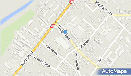 GLS - Punkt odbioru, Ul. Wegierska 12 Lok. 05, Gorlice 38-300