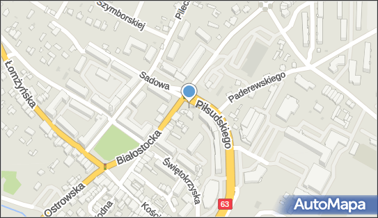 GLS - Punkt odbioru, UL. BIAŁOSTOCKA 8B, Zambrów 18-300