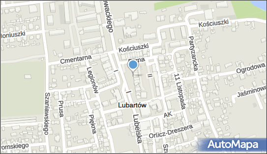 GLS - Punkt odbioru, RYNEK 16, Lubartow 21-100