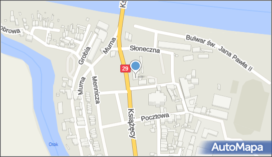 GLS - Punkt odbioru, Ul. Trakt Ksiazecy 2, Krosno Odrzanskie 66-600