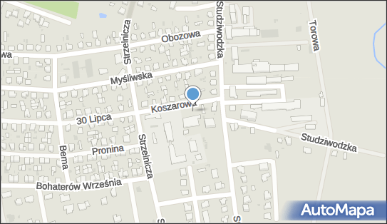 GLS - Punkt odbioru, KOSZAROWA 1, Bielsk Podlaski 17-100