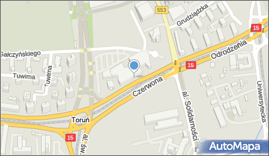 GLS - Punkt odbioru, Ul. Czerwona Droga 2-6, Torun 87-100