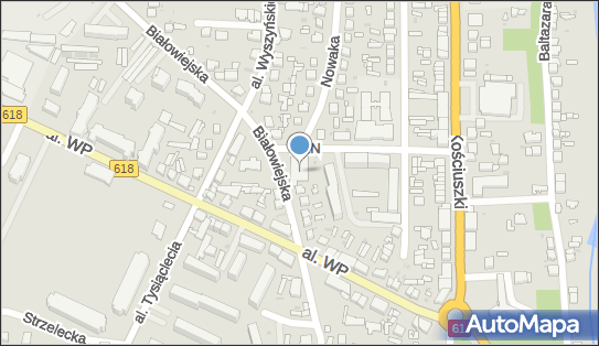 GLS - Punkt odbioru, BIALOWIEJSKA 10, Pultusk 06-100