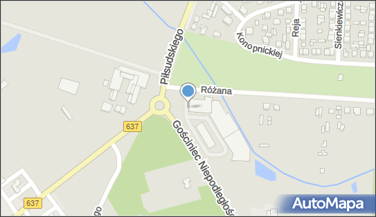 GLS - Punkt odbioru, Różana 2a, Węgrów 07-100