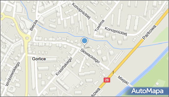 GLS - Punkt odbioru, JULIUSZA SLOWACKIEGO 25, Gorlice 38-300