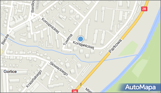 GLS - Punkt odbioru, KONOPNICKIEJ 14A, Gorlice 38-300