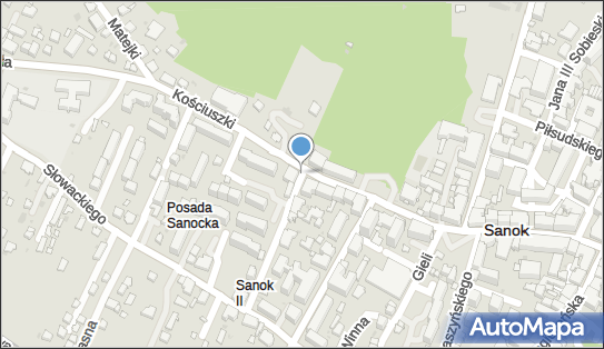 GLS - Punkt odbioru, Kosciuszki 37, Sanok 38-500