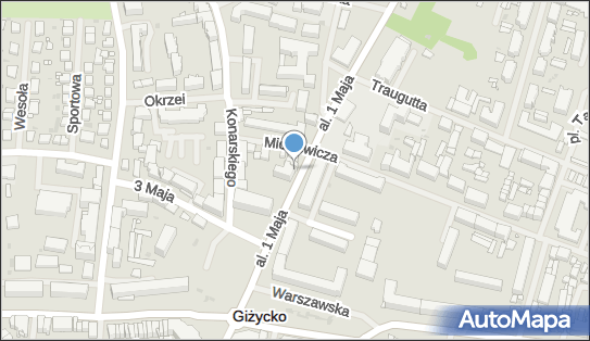 GLS - Punkt odbioru, AL. 1 MAJA 1, Giżycko 11-500