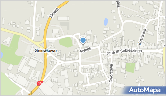 GLS - Punkt odbioru, RYNEK 3-4, Gniewkowo 88-140