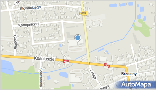 GLS - Punkt odbioru, Warynskiego Ludwika 1, Brzeziny 95-060