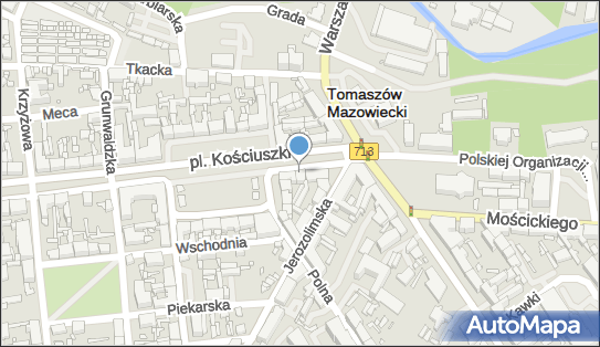 GLS - Punkt odbioru, Plac Tadeusza Kościuszki 3 97-200