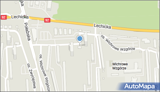 GLS - Punkt odbioru, os.WichroweWzgórze 128, Poznań 61-698