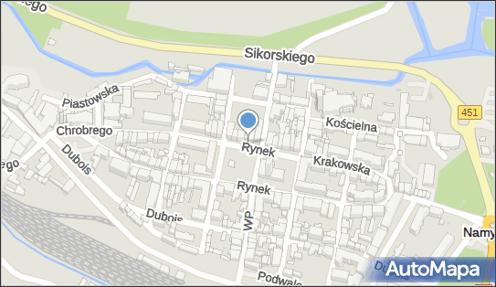 GLS - Punkt odbioru, Rynek 9, Namyslow 46-100