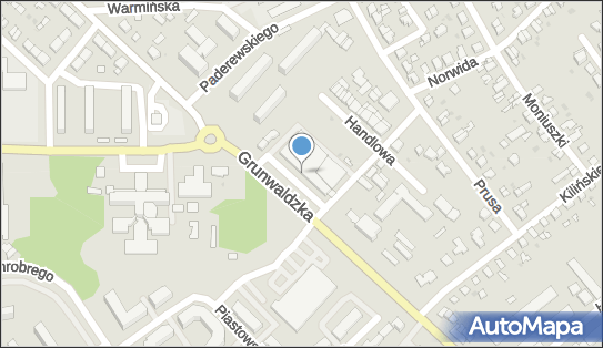 GLS - Punkt odbioru, GRUNWALDZKA 41, Ostroda 14-100