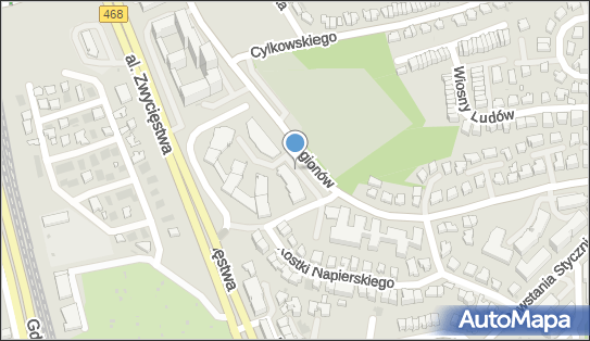 GLS - Punkt odbioru, Ul. Legionow 116 Lok. A40 ., Gdynia 81-472