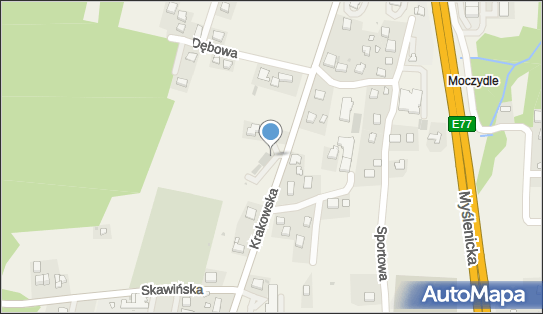 GLS - Punkt odbioru, Ul. Krakowska 31, Mogilany 32-031