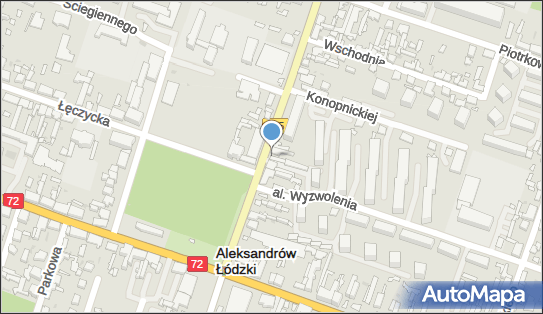 GLS - Punkt odbioru, Warszawska 1, Aleksandrow Lodzki 95-070