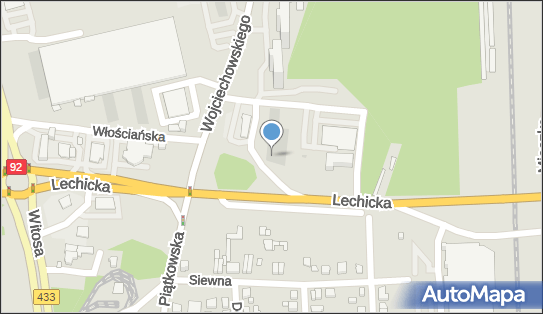 GLS - Punkt odbioru, UL. WOJCIECHOWSKIEGO 6B LOK. LU7, Poznań 60-685