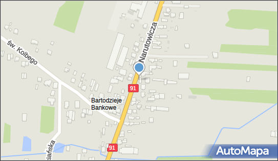 GLS - Punkt odbioru, Ul. Narutowicza 290A, Radomsko 97-500