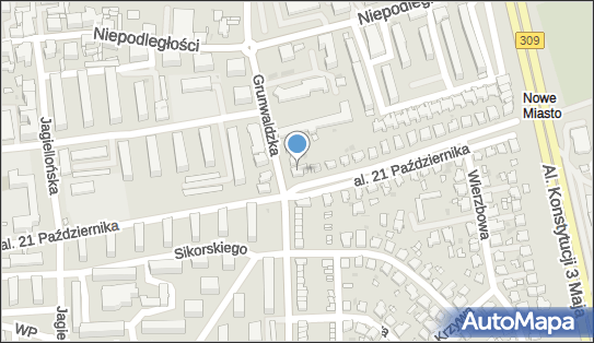 GLS - Punkt odbioru, Grunwaldzka/Aleja 21 Pazdziernika 7, Leszno 64-100