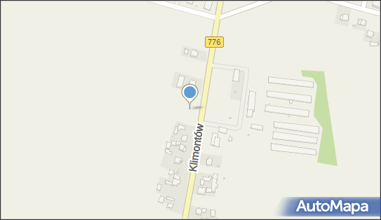 GLS - Punkt odbioru, Ul. Klimontow 49B, Klimontow 32-112