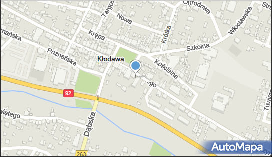 GLS - Punkt odbioru, UL. WYSZYŃSKIEGO 22, Kłodawa 62-650