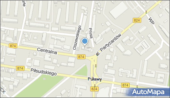 GLS - Punkt odbioru, Centralna 2, Puławy 24-100