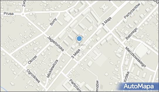 GLS - Punkt odbioru, 3 MAJA 72/3, Ostrów Mazowiecka 07-300