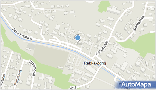 GLS - Punkt odbioru, Ul. Jana Pawla Ii 25A, Rabka-Zdroj 34-700