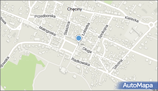 GLS - Punkt odbioru, UL. PL. 2 CZERWCA 11, Chęciny 26-060