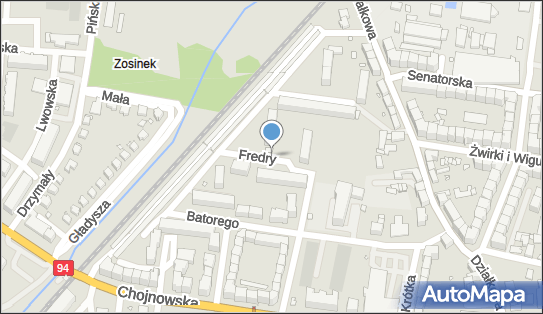 GLS - Punkt odbioru, Ul. Fredry 11, Legnica 59-220