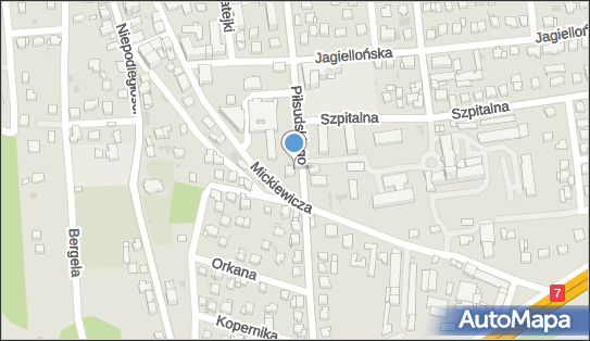 GLS - Punkt odbioru, Piłsudskiego 22 lok. L9 i L10, Myślenice 32-400