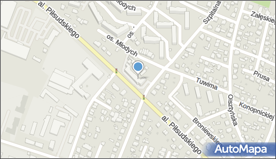 GLS - Punkt odbioru, OSIEDLE MLODYCH 21, Mlawa 06-500