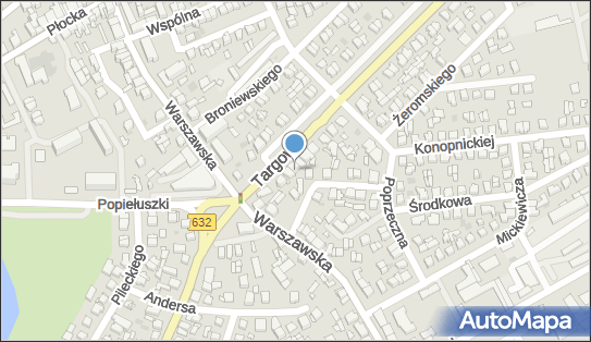 GLS - Punkt odbioru, TARGOWA 8, Plonsk 09-100