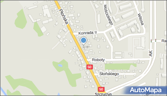 GLS - Punkt odbioru, UL. PŁOŃSKA 49D, Ciechanów 06-400