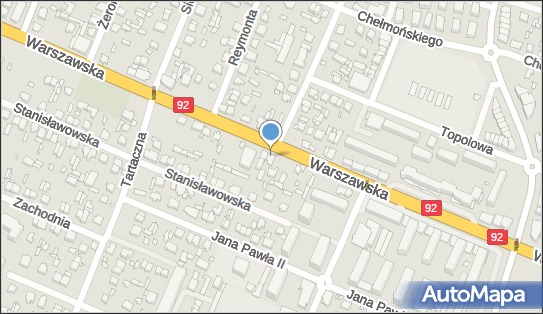 GLS - Punkt odbioru, WARSZAWSKA 70, Minsk Mazowiecki 05-300