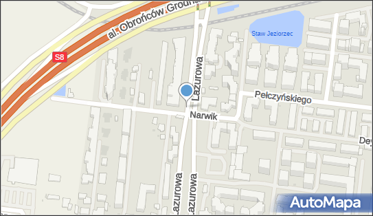 GLS - Punkt odbioru, Ul. Narwik 16 Lok. Lu2 I Lu3 ., Warszawa 01-471