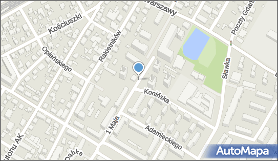 GLS - Punkt odbioru, 1 Maja 4, Warszawa 02-495