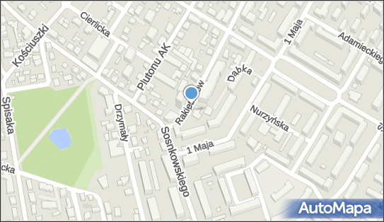 GLS - Punkt odbioru, Ul. Rakietnikow 35, Warszawa 02-495