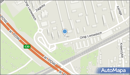 GLS - Punkt odbioru, Orlat Lwowskich 54/60, Warszawa 02-495